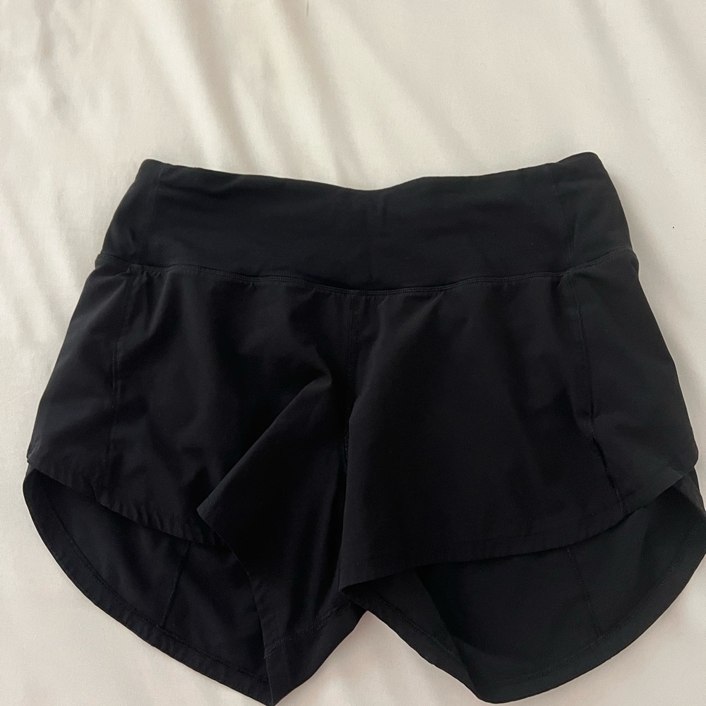 Lululemon Athletica Black Athletic Shorts